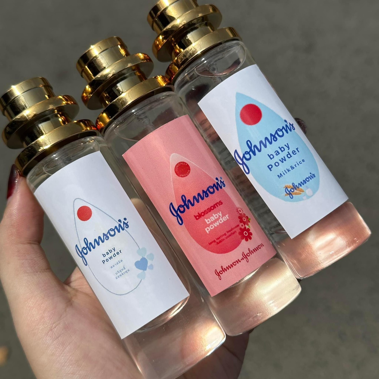 Nước hoa Thái Lan mùi phấn em bé hương thơm phảng phất dịu nhẹ - Hàng nội địa Thái