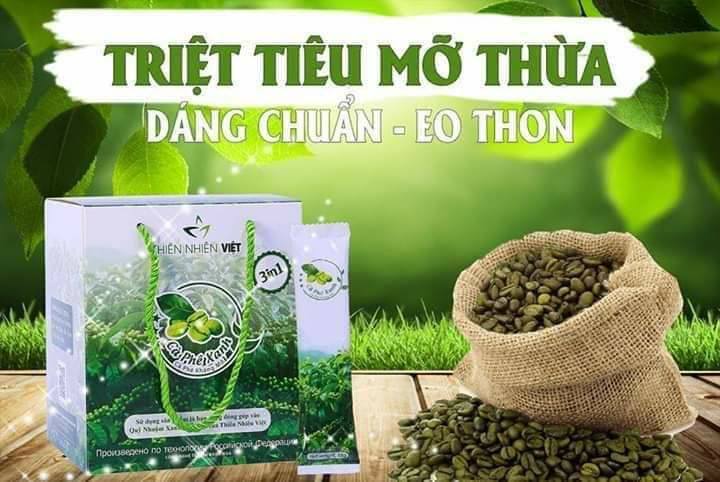 Cà phê xanh giảm cân kháng mỡ