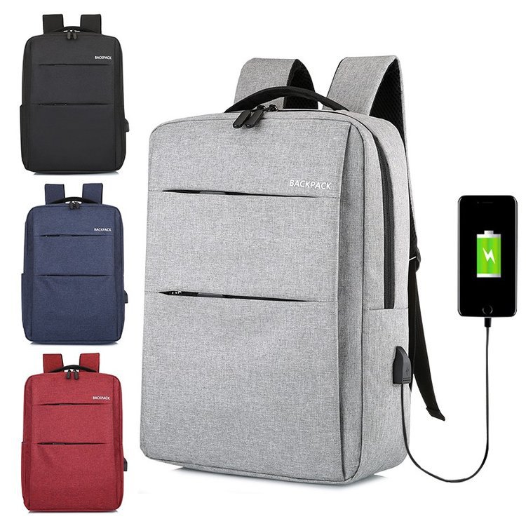Ba lô kinh doanh nam, ba lô laptop đi làm usb Ba lô thời trang cho sinh viên, ba lô du lịch dung tích lớn