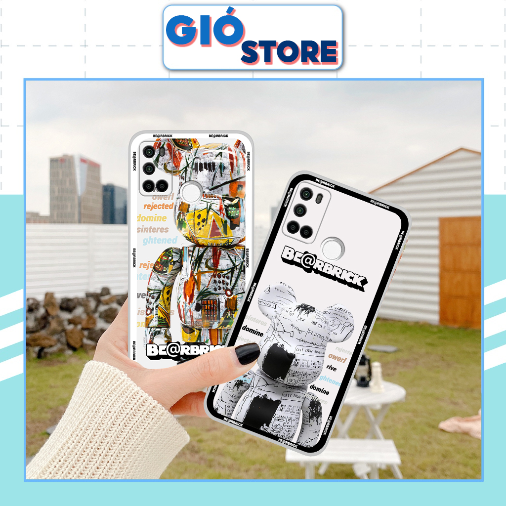 Ốp Lưng Vsmart JOY 4 bear brick, gấu thời trang cao cấp, ốp lưng chống va đập RẺ BỀN ĐẸP