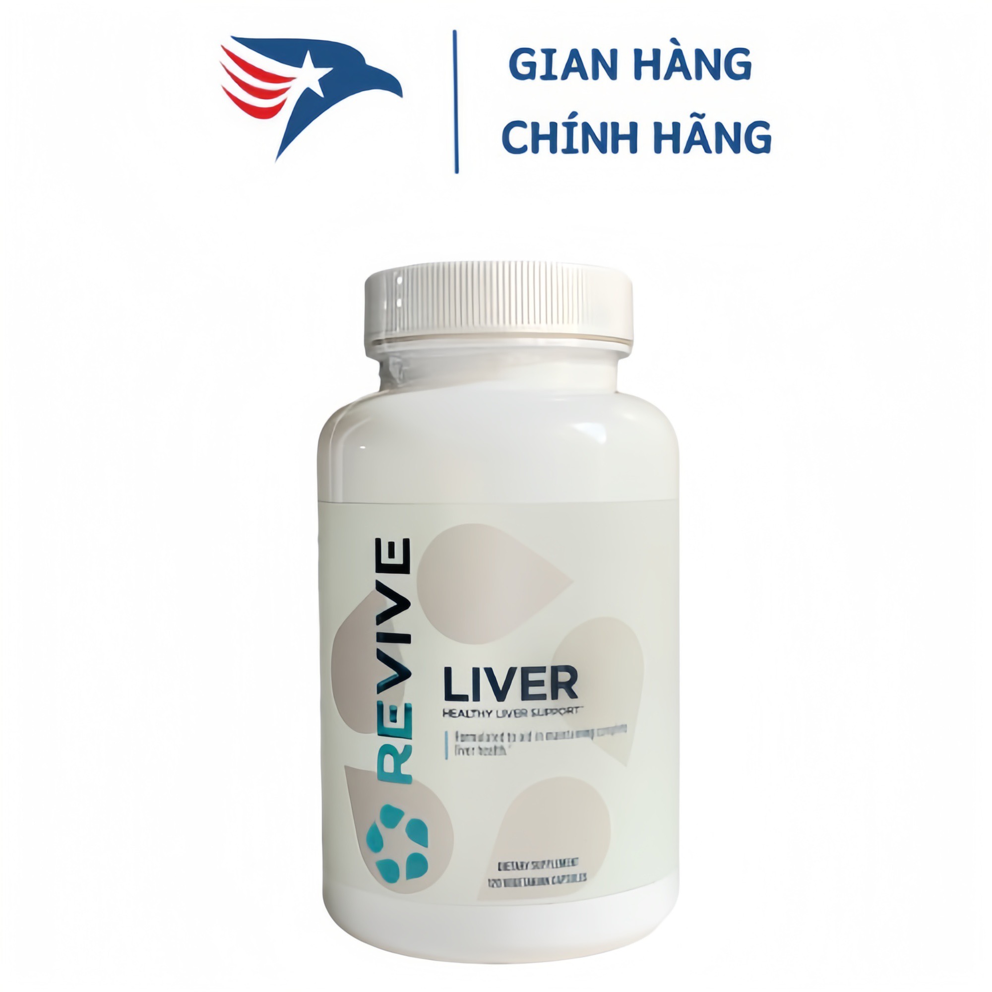 Revive liver 120 viên : bảo vệ sức khỏe gan, giải độc và phục hồi by cbum