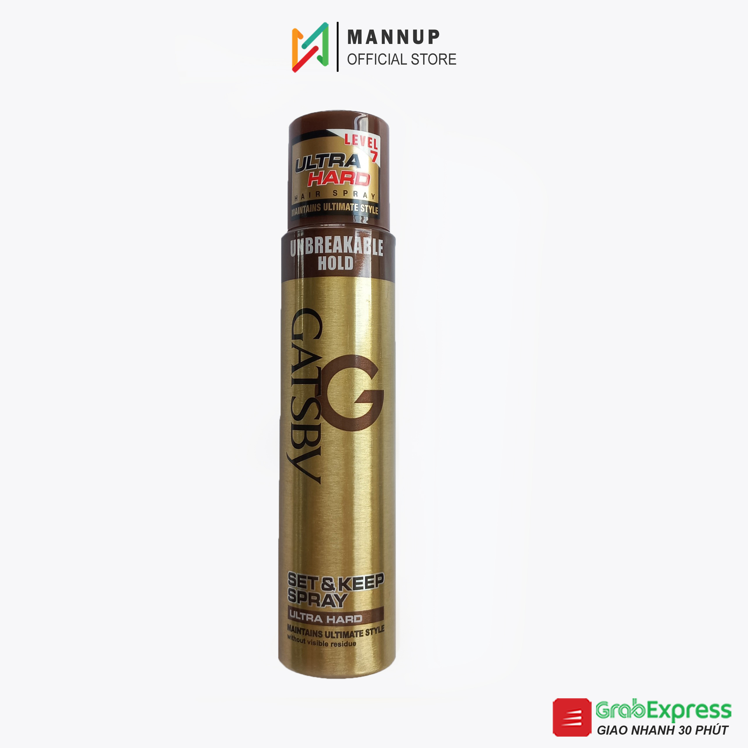 Gôm xịt tạo kiểu tóc gatsby hair spray extreme hold 250ml