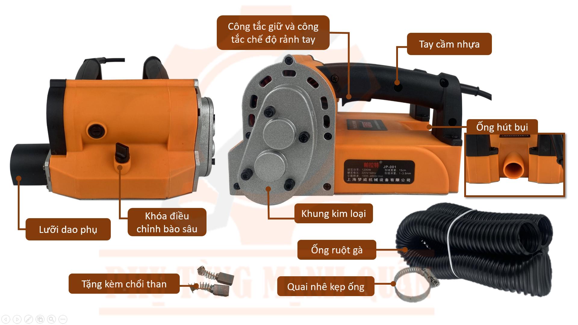 máy bào tường JP-001