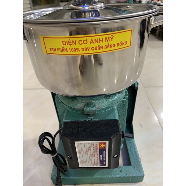Máy xay thịt công nghiệp,làm giò, ruốc - đa năng- nồi 20cm