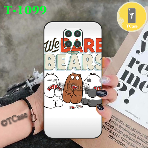 [HCM]Ốp lưng Vsmart Aris/ Aris Pro dẻo đen in hình Ba Chú Gấu Vui vẻ