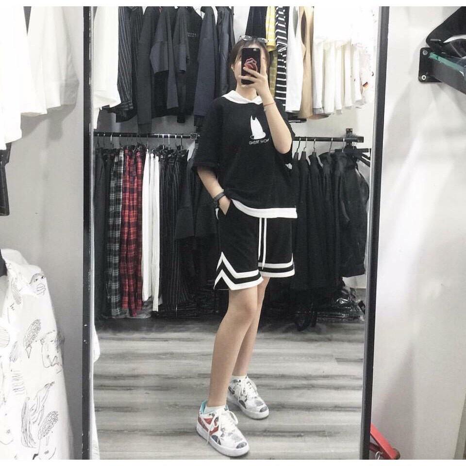 [HCM]Quần Short Đùi Thể Thao Viền V 2 Line