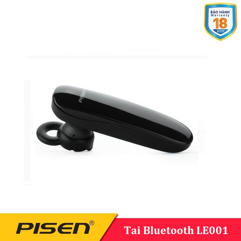 Tai nghe bluetooth Pisen LE001 - Màu đen