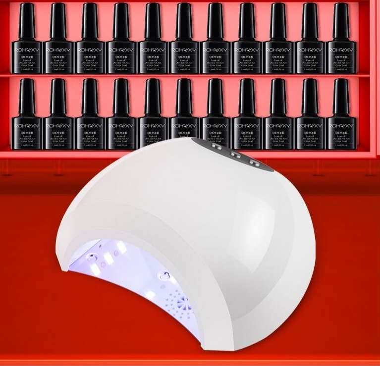 [HCM]Máy sấy gel móng tay Hàn Quốc LED UV 48W Nail Lamp -2 IN 1 LED/UV LAMP JBT0012598Y2