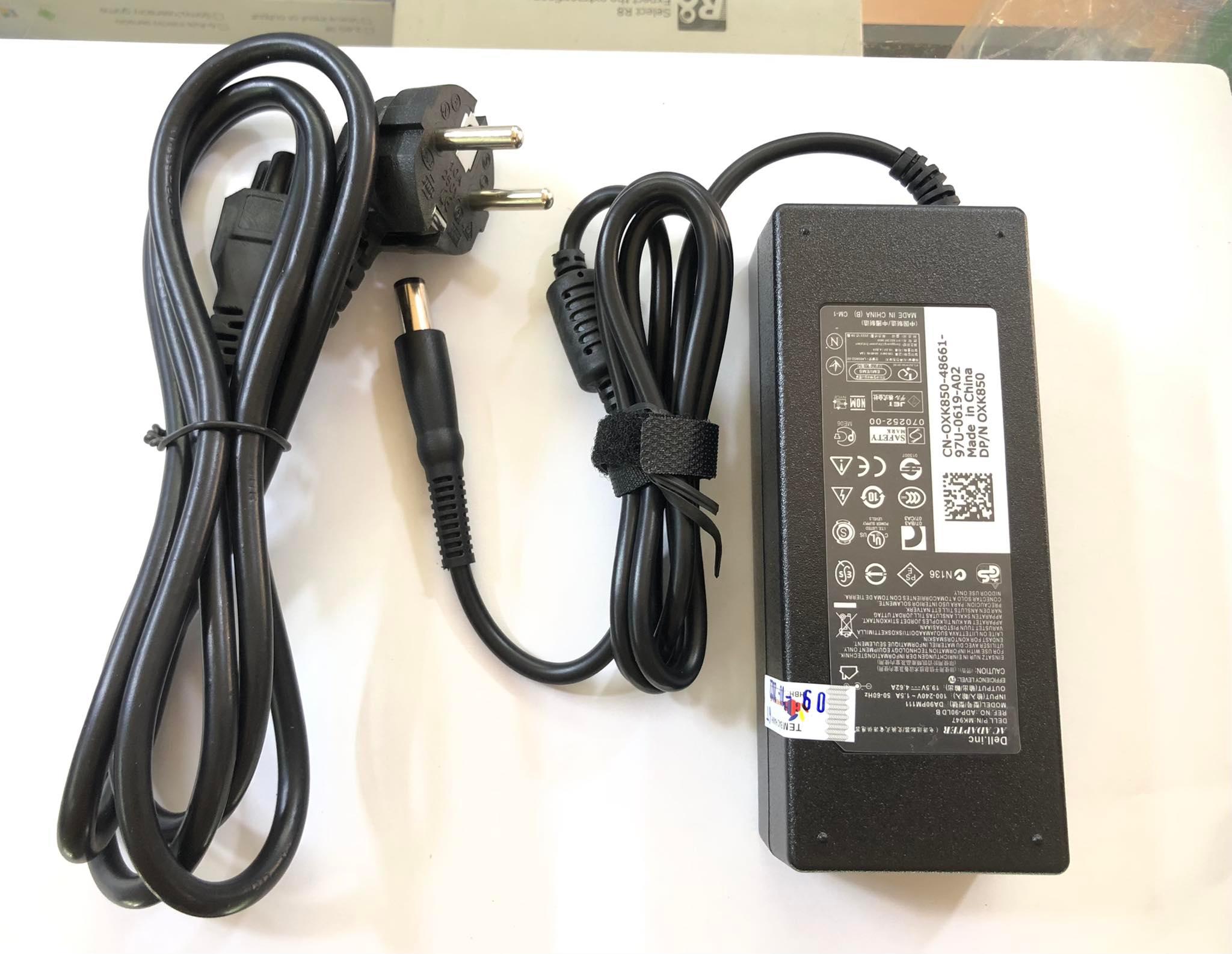 Sạc laptop dell 19v 4.62a 90w