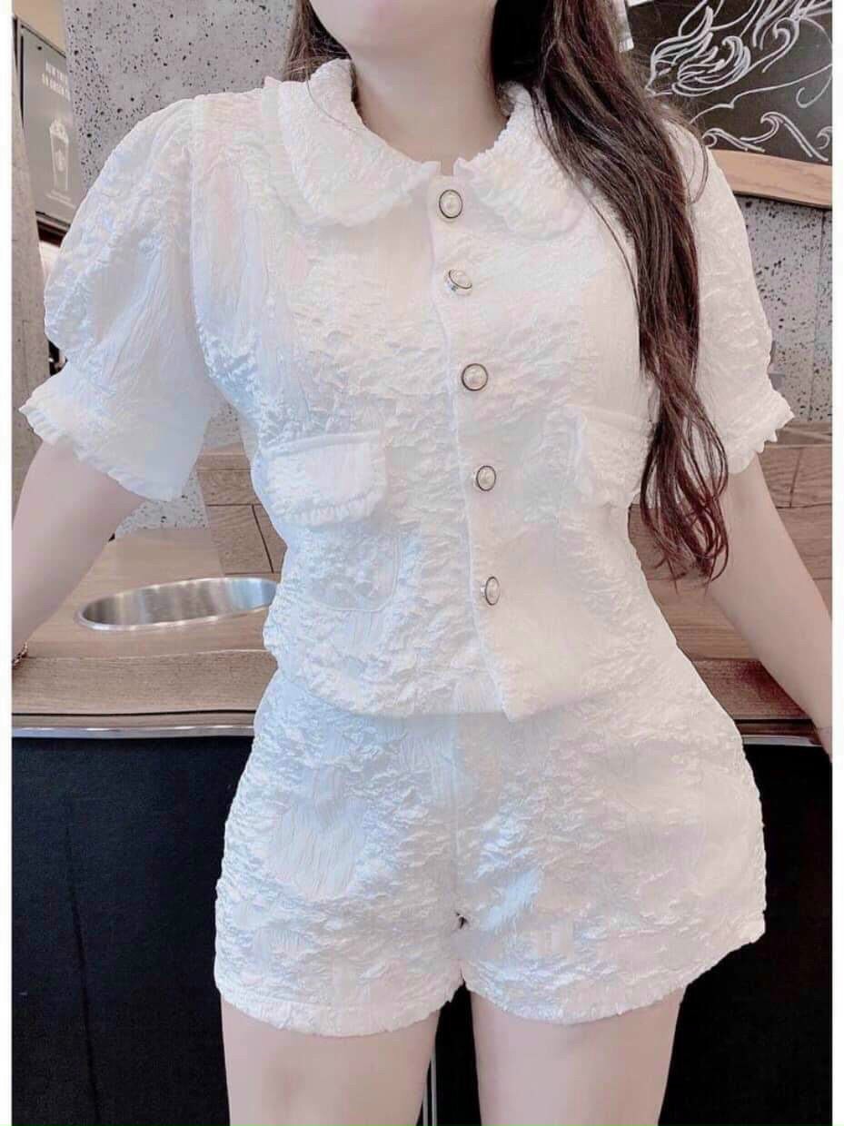 [HCM]SÉT bộ nữ  bộ gấm sang chảnh cao cấp bao đẹp( hàng hot mới về ) bao đẹp gấm mát mẻ mùa hè