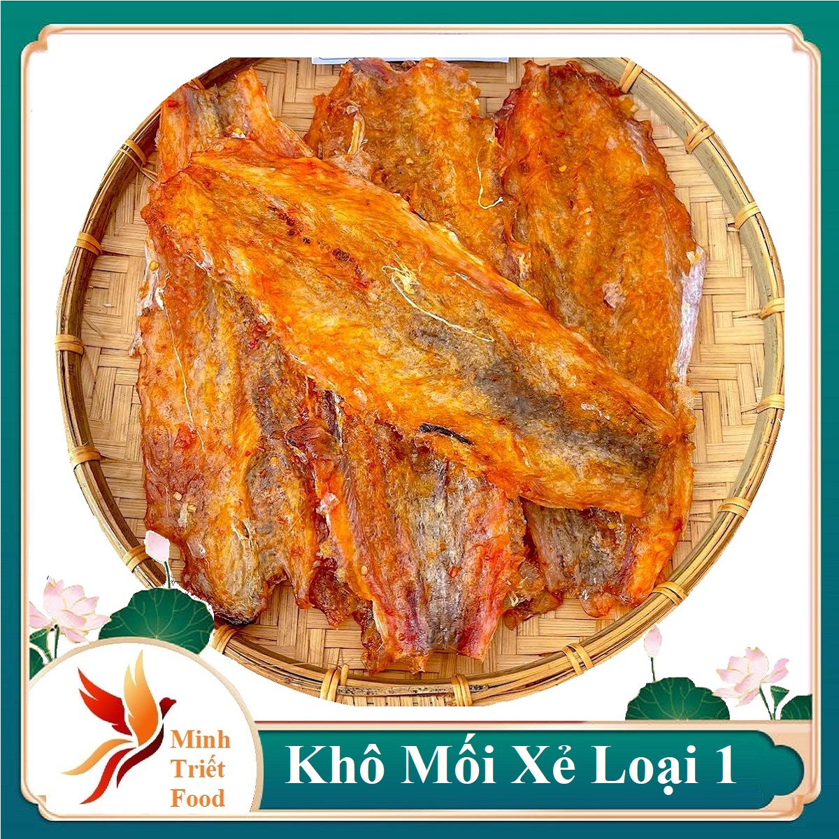 500GR KHÔ CÁ MỐITHƠM LỪNG- món khô cá mối nướng, khô cá mối chiên hoặc kết hợp làm các món ăn khác đều vô cùng thơm ngon