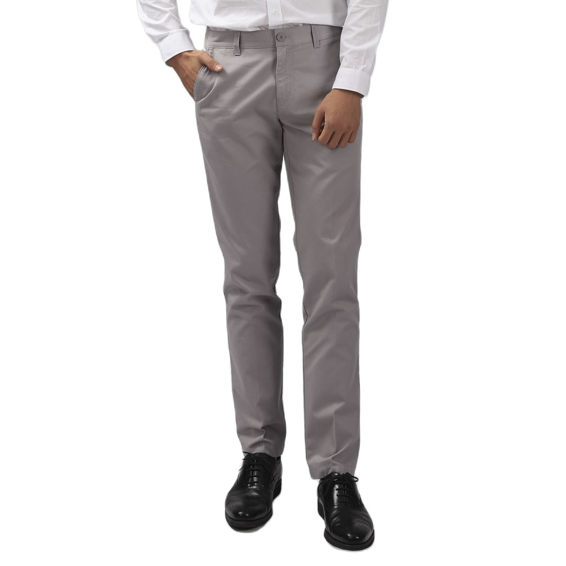 Quần Kaki Aristino AKK005S7 (AKKR01) dáng Regular fit chất liệu Cotton màu BE 12