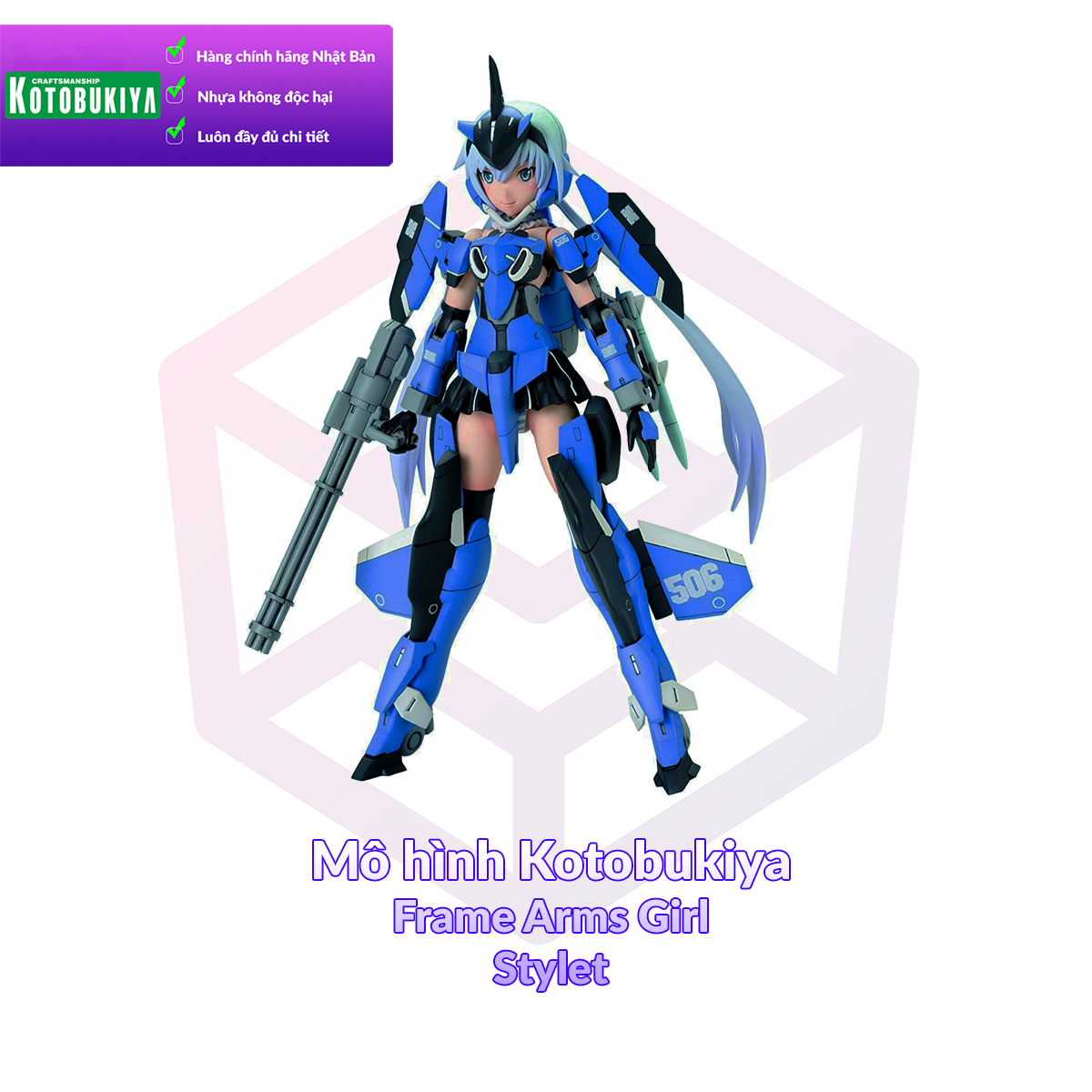 [7-11/12 VOUCHER 8%]Mô Hình Kotobukiya Frame Arms Girl Stylet [KTB] [FAG]
