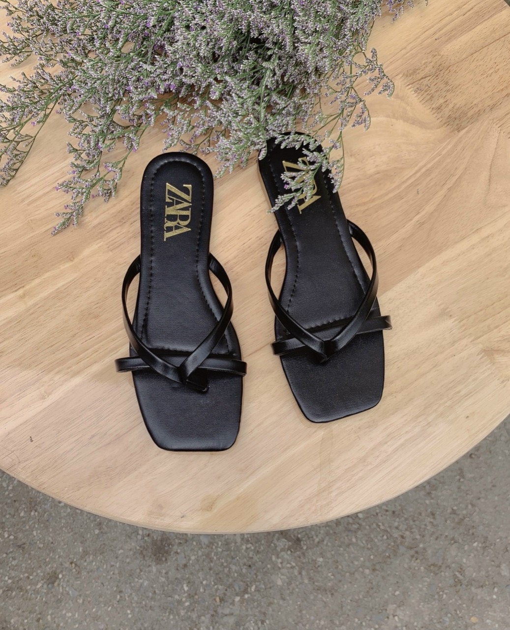 dép xỏ ngón nữ đơn giản thanh lịch