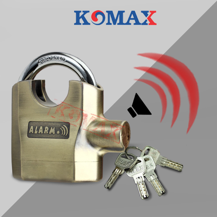 Ổ khóa báo động chống cắt, chống trộm k-8325alex -ổ khóa chống trộm nhà, ổ khoá cửa báo động cao cấp