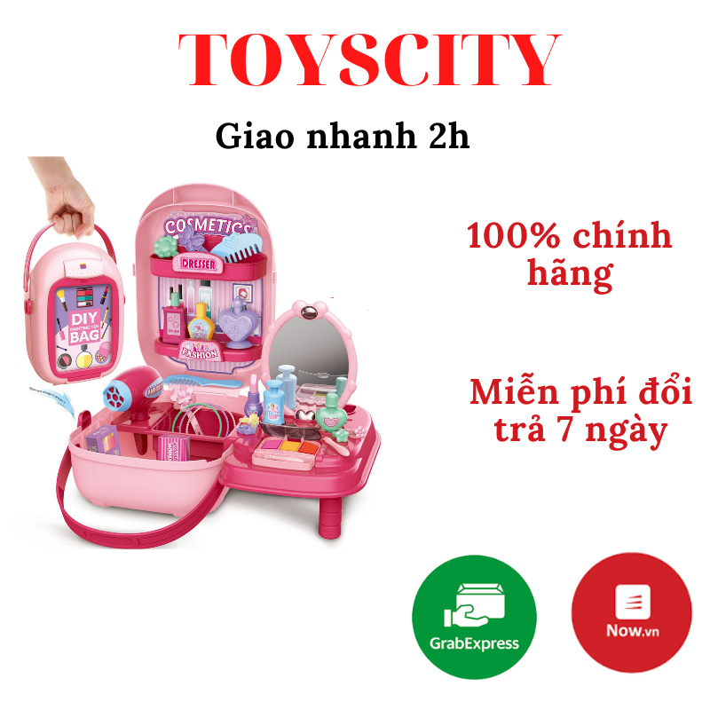 Đồ chơi trang điểm cho bé gái 2 trong 1 BOWA 8252 chính hãng