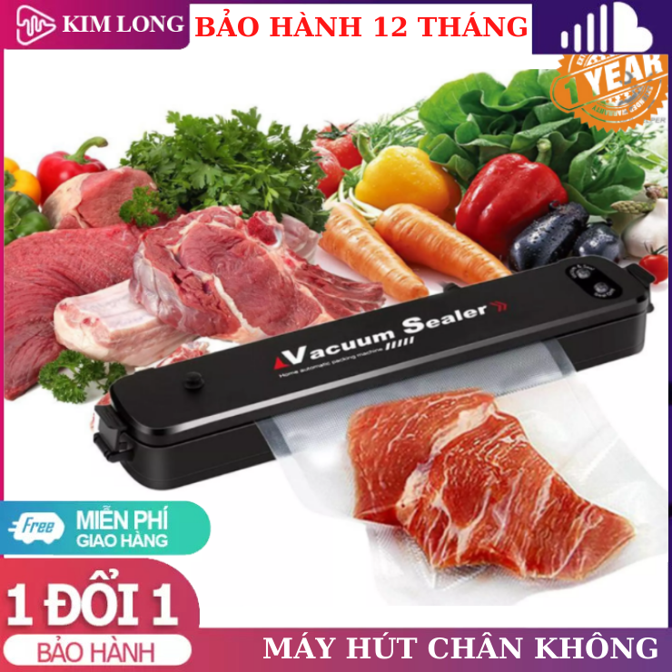 TẶNG KÈM 10 TÚI HÚT⚡️Máy hút chân không thực phẩm ⚡️Máy Hút Chân Không Vacuumcầm tay gia đình⚡️Máy hàn miêng túi mini bảo quản thực phẩm -Máy ép chân không công suất lớn siêu chắc, không rách miệng túi