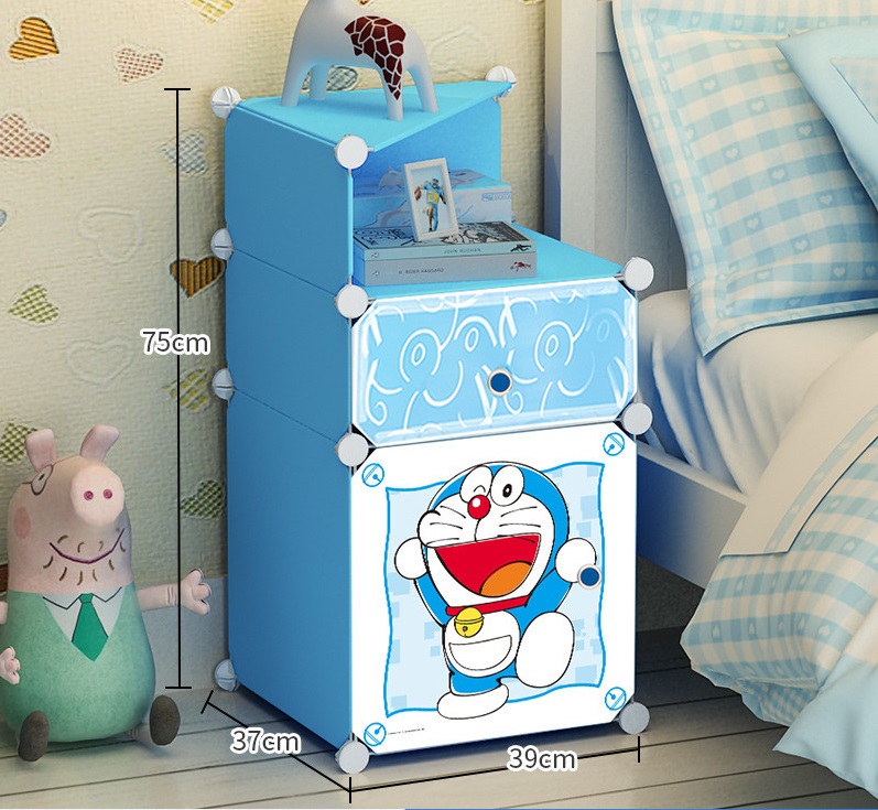 Tủ Nhựa Lắp Ghép Đầu Giường Đa Năng Thông Minh Nhiều Mẫu Mã