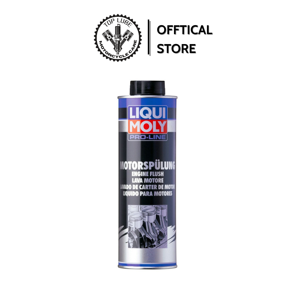 Phụ gia súc rửa động cơ oto liqui moly pro-line engine flush 2427 500ml