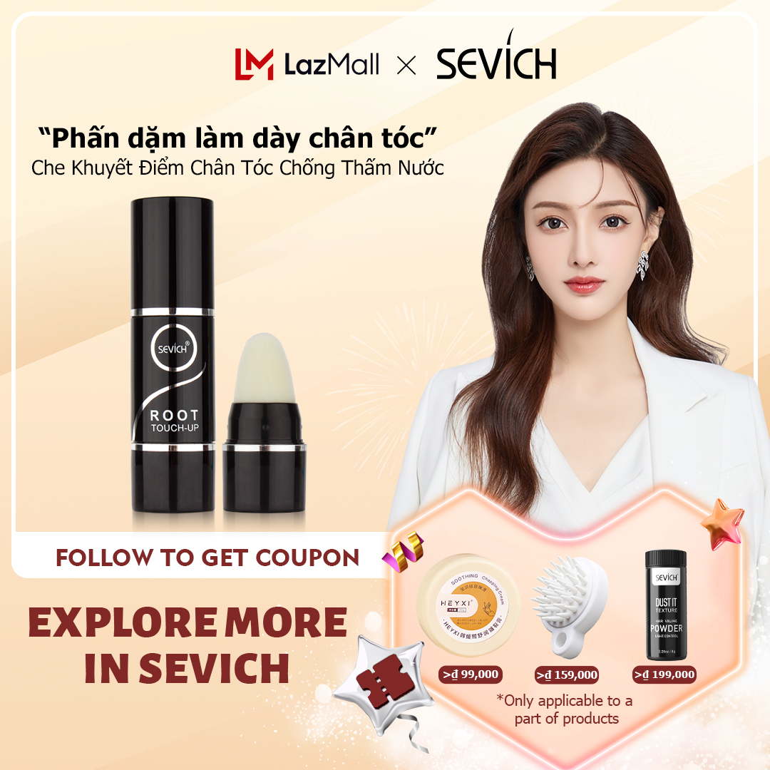 SEVICH Hair Shadow Pen Quick Cover Hair Loss 5 Colors Hair Powder