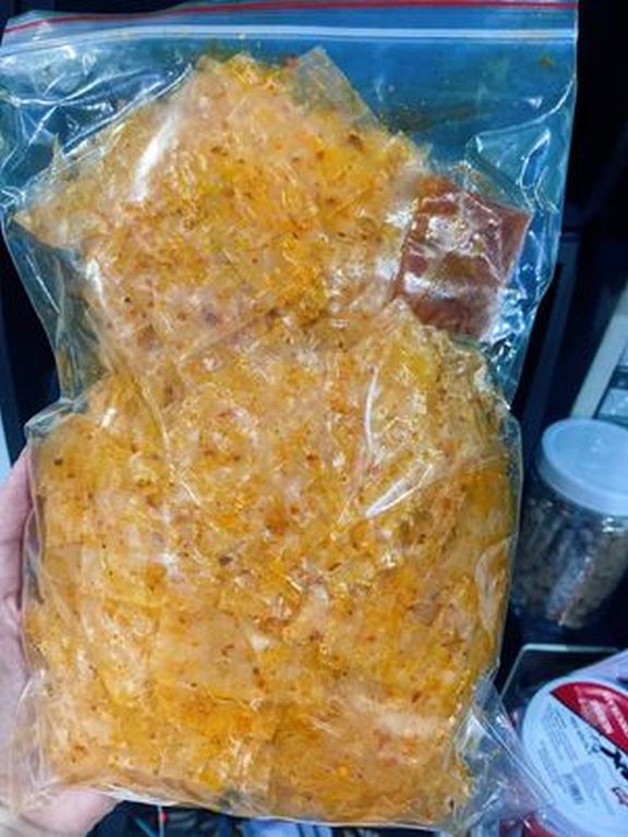 Bánh tráng long an lá bò sate - siêu cay 500g