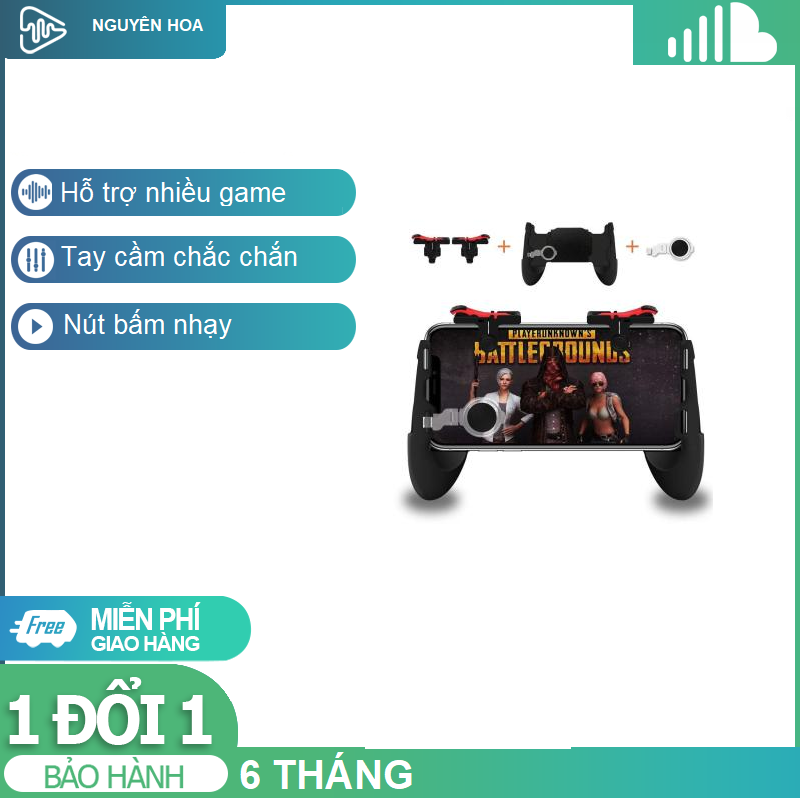 Tay cầm chơi geme điện thoại pupg free fire pubg liên quân tốc chiến tay cầm chơi game pupg
