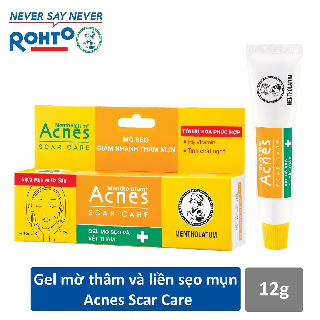[HCM]Gel mờ sẹo và vết thâm Acnes Scar Care 12g