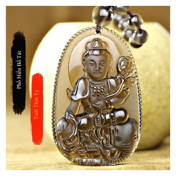Chuỗi hạt đeo cổ phật Phổ Hiền Bồ Tát cao cấp - Phật bản mệnh người tuổi Thìn Tỵ