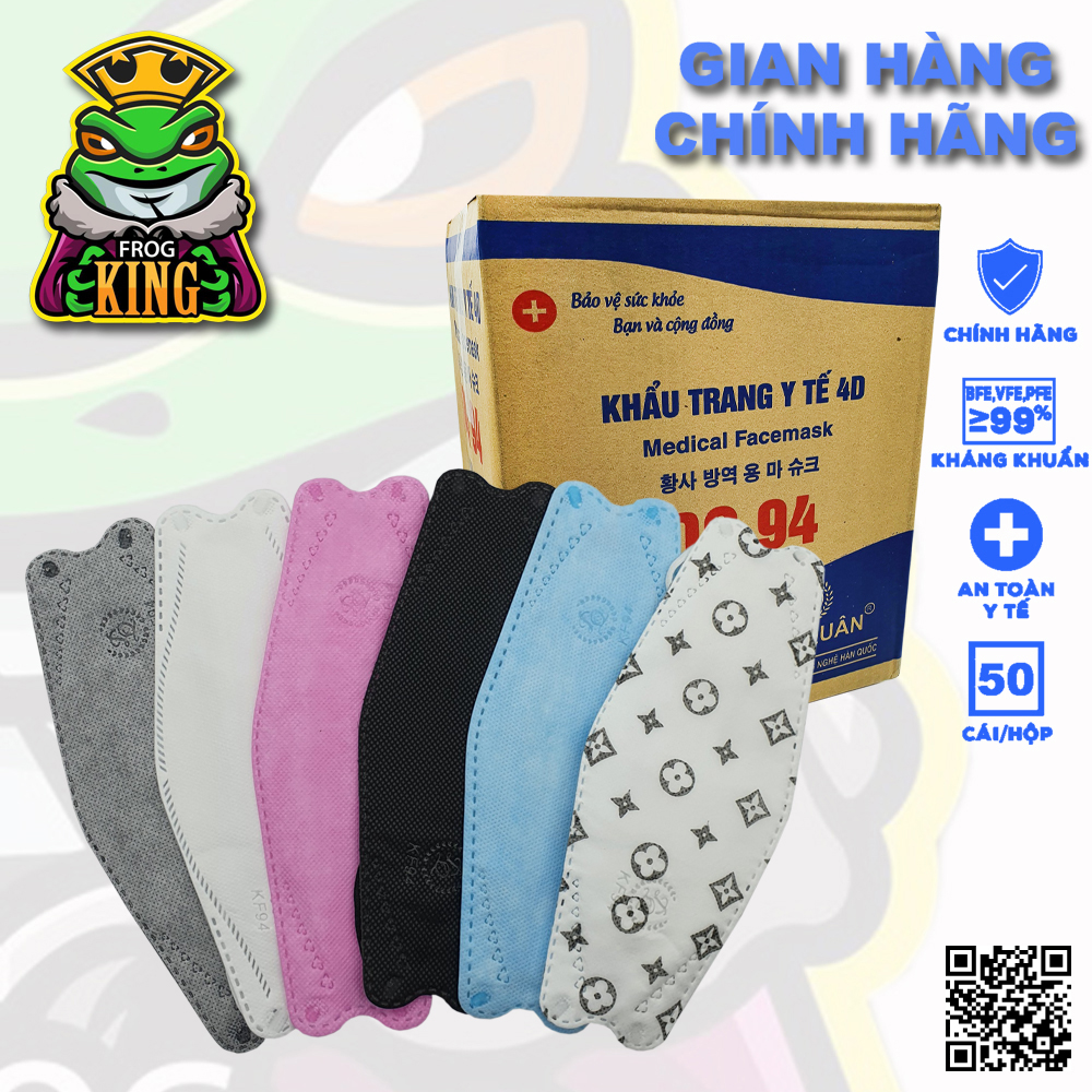 Sỉ thùng khẩu trang kf94 gôm 300 cái