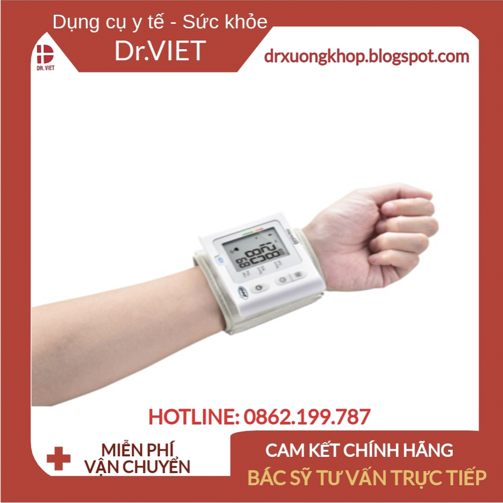 Máy đo huyết áp cổ tay MICROLIFE 3NV1-3E Cao cấp