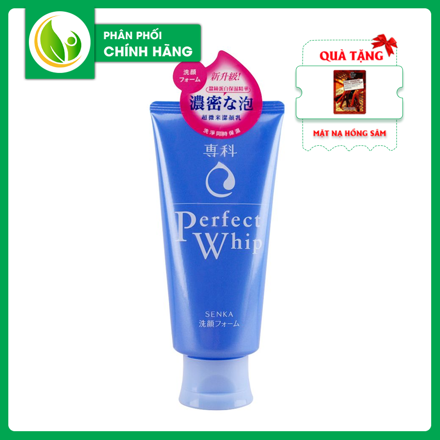 Sữa rửa mặt tạo bọt senka perfect whip 120g