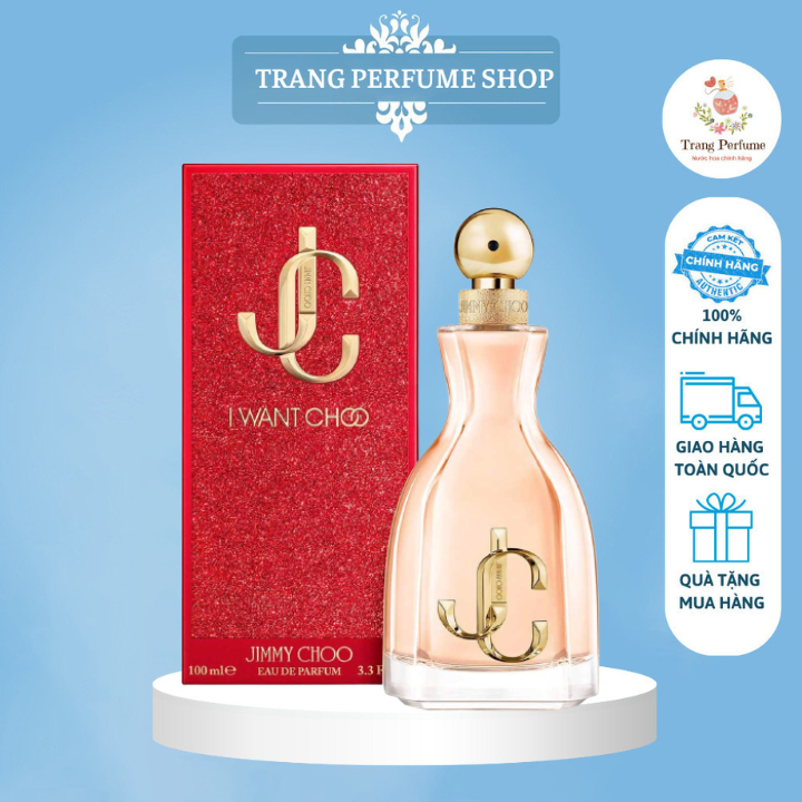 Nước hoa nữ jimmy choo i want choo edp chính hãng thơm ngọt sang lọ chiết và full - trang perfume