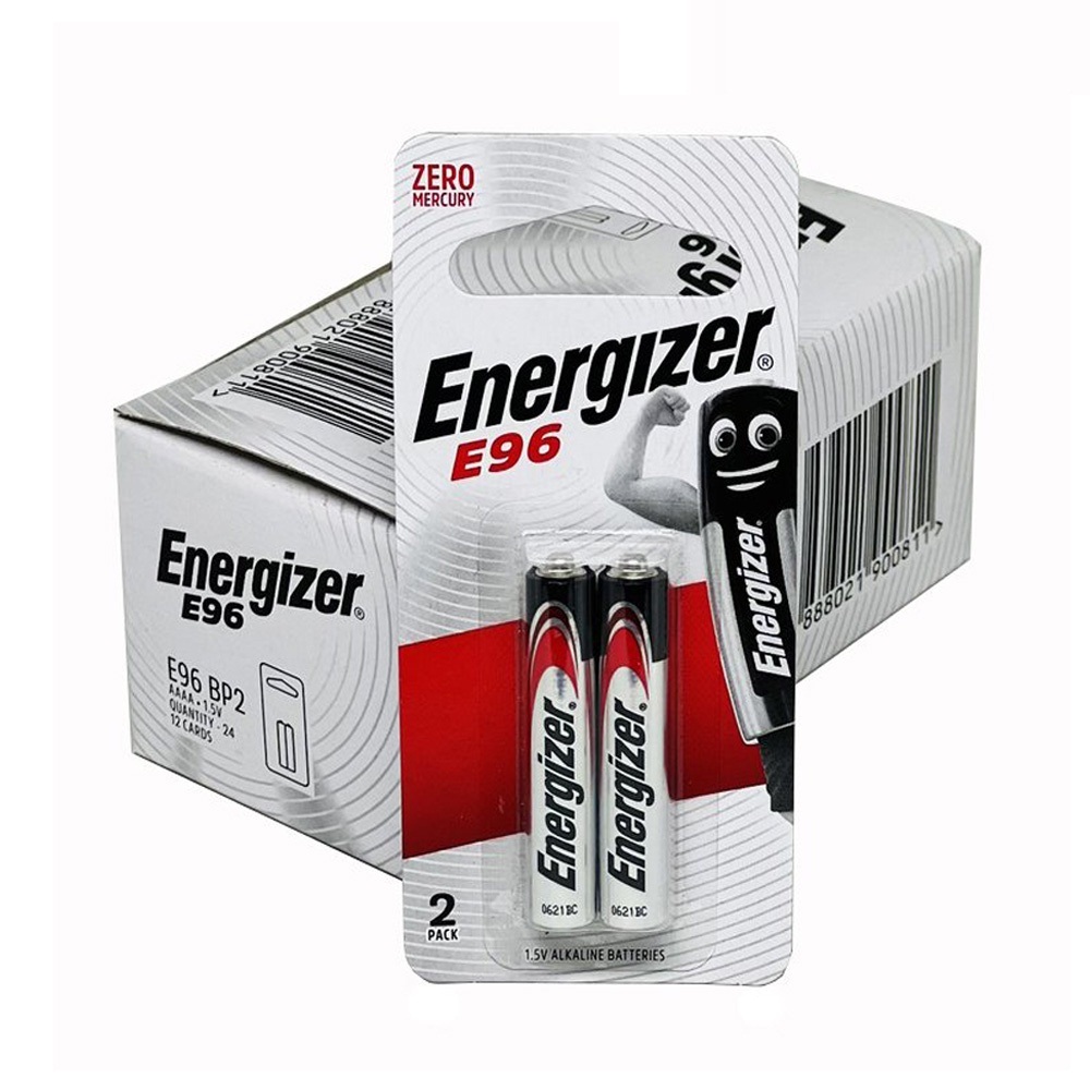 Vỉ 2 viên pin energizer 4a 1.5v e96 25a lr8d425 lr61 mn2500