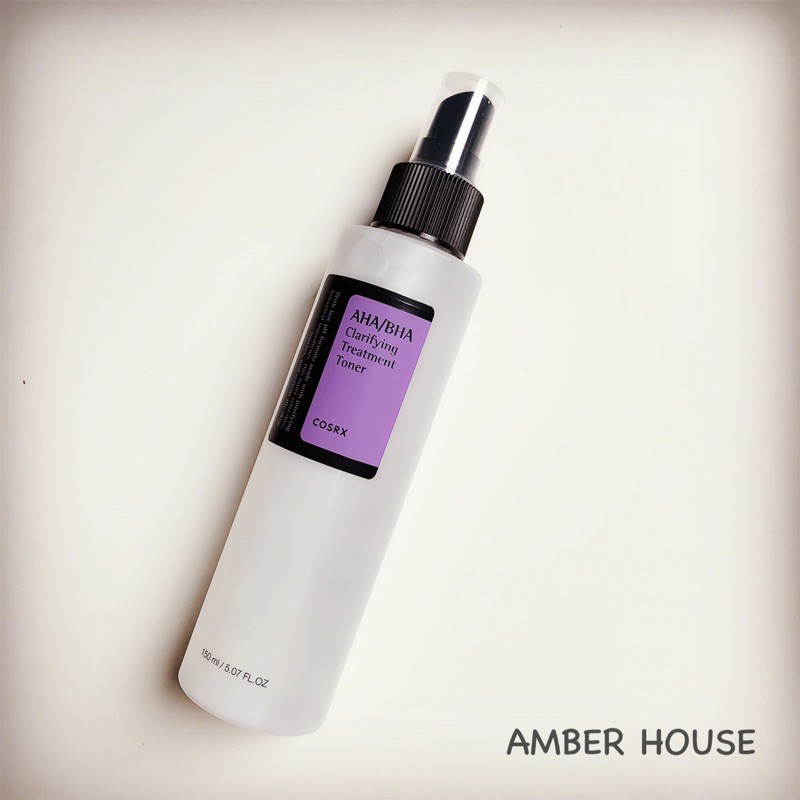 Toner sạch da Cosrx AHA / BHA Clarifying Treatment cam kết sản phẩm tốt sản xuất theo công nghệ hiện đại thành phần lành tính và an toàn cho người sử dụng
