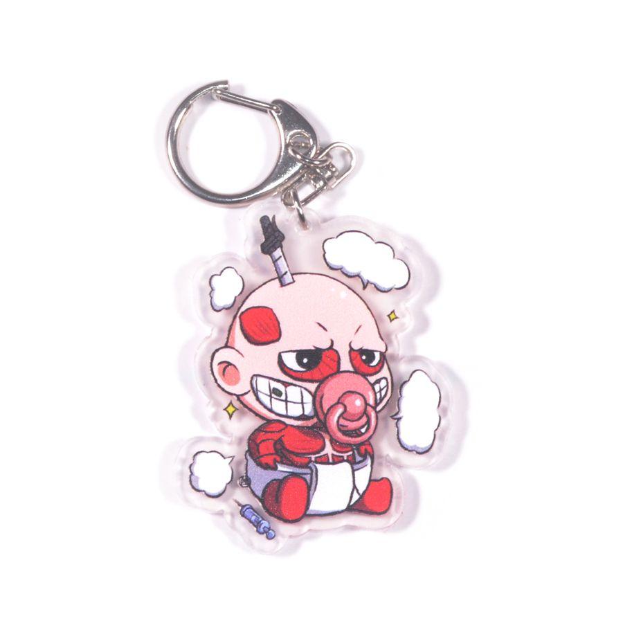 [thanh lý bán lỗ] Móc khóa Anime Acrylic Mica Chibi - Attack on Titan [PKA] [KS18]