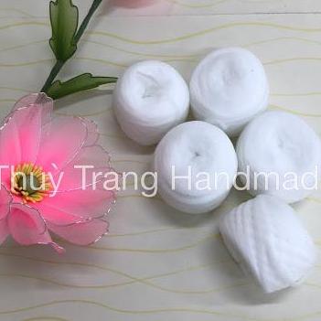 1 cuộn chỉ thun cột hoa voan