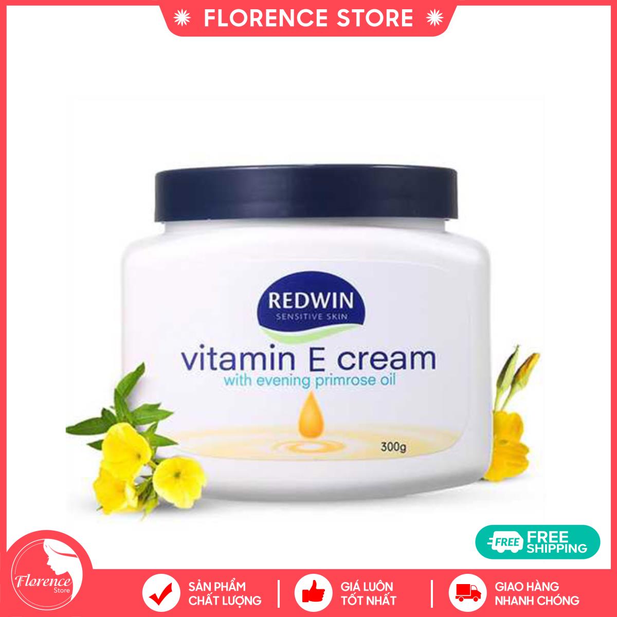 Kem dưỡng da mềm mịn redwin vitamin e cream của úc 300g freeship max florence store