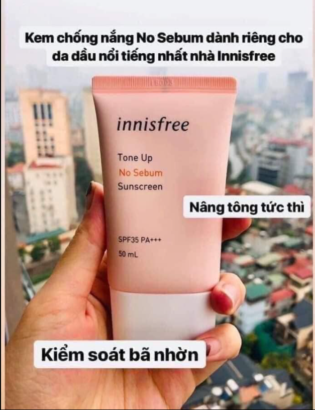 Kem chống nắng innisfree