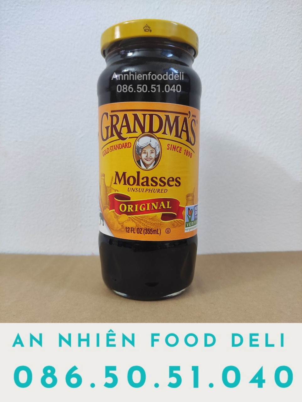 Molasses Grandma's mật đường đen nhập khẩu từ Mỹ
