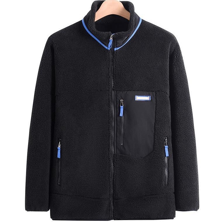 2023 High Quality New Style [Clearout Wholesale] Bata Same Style Lamb Wool Jacket for Men Warm and Comfortable Jacket Fleece Jacket for Women