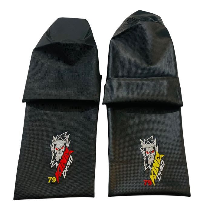 [Lấy mã giảm thêm 30%]Da yên Kingdrag 3D Thêu chỉ Kiểu Thái gắn mọi loại xe máy ExciterWinnervarioWavedreamSiriussonic.....