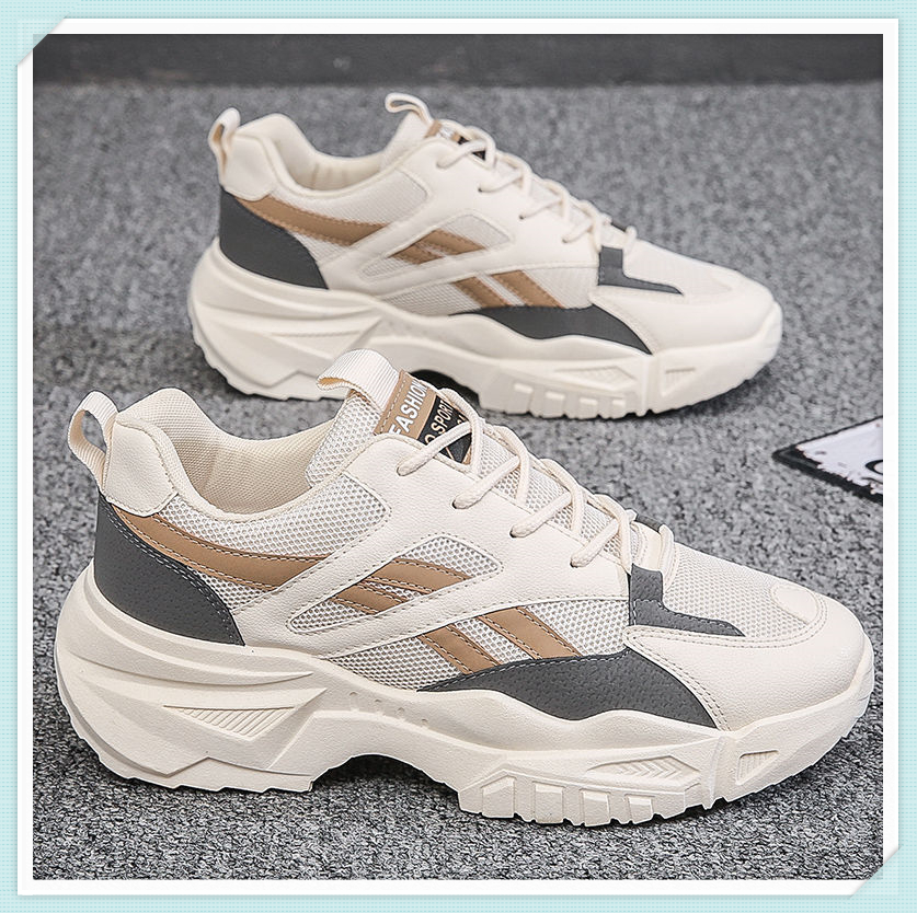 Giày nam 2022 lưới mới thoáng khí giày thể thao nam phiên bản Hàn Quốc của xu hướng tăng giày thủy triều cũ PV-105