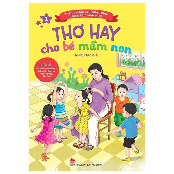 Sách - thơ hay cho bé mầm non - chủ đề: quê hương - đất nước, bác hồ, gia đình, nghề nghiệp...