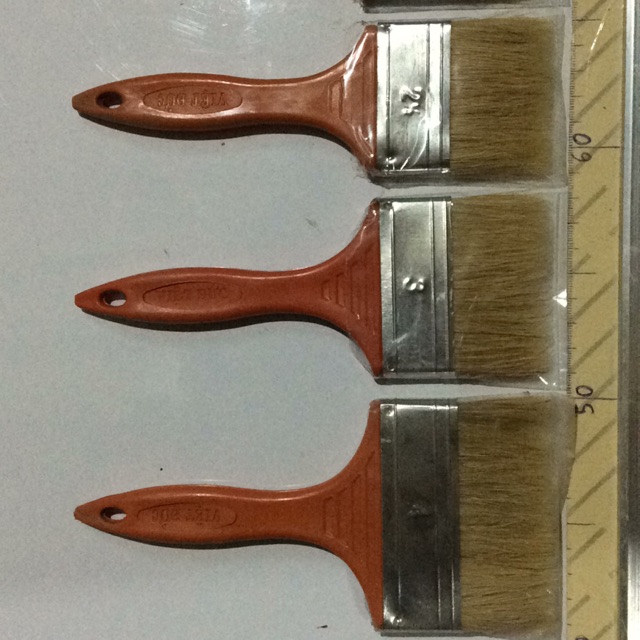 Chổi quét sơn các inch 1-1,5-2-3-4 inch quét gia vị cho món ăn, quét sơn...