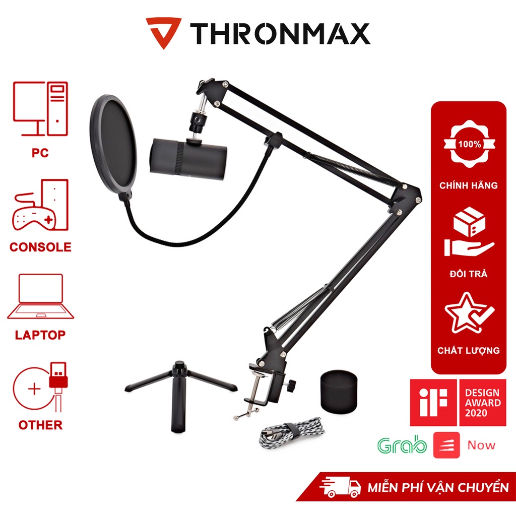 Bộ microphone thu âm thronmax m20 streaming kit