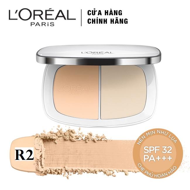 Phấn nền mịn da loreal true match màu r2