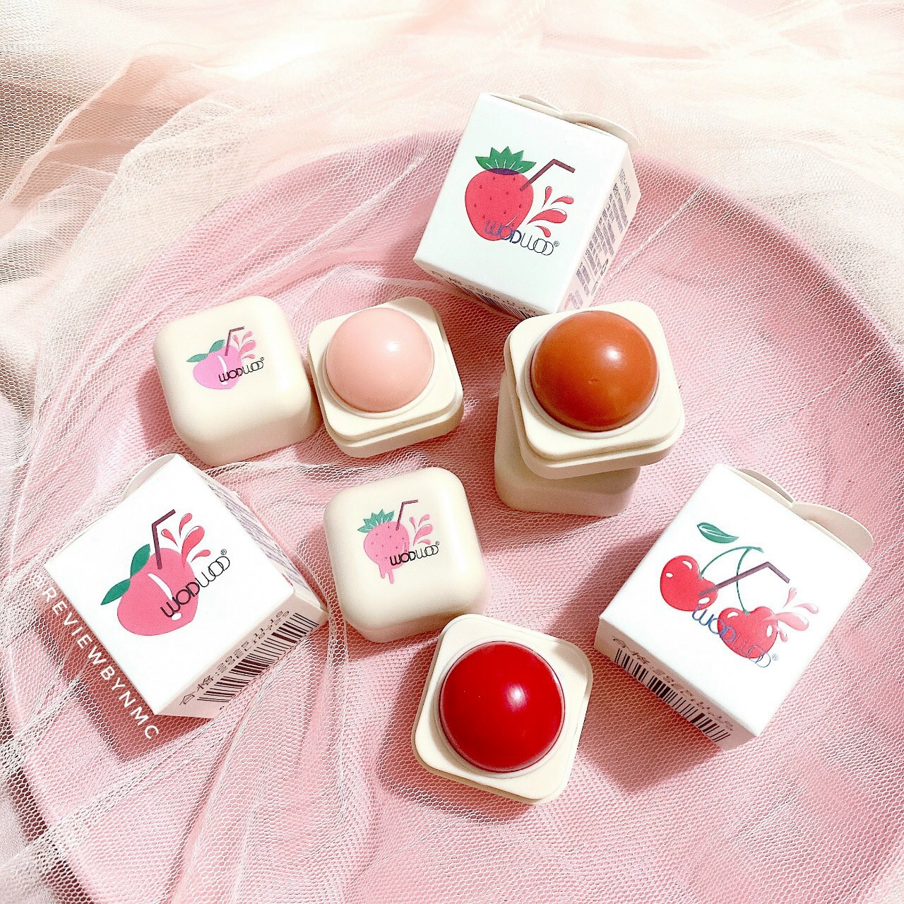 Son dưỡng môi trái cây wodwod siêu mềm môi