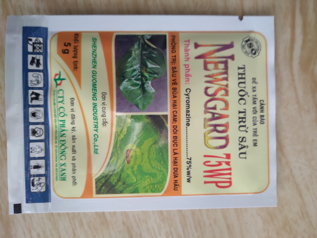 Thuốc trừ sâu vẽ bùa Newgard 5WP