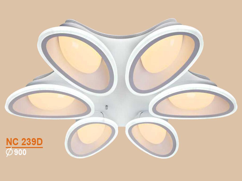 Đèn mâm led ốp trần hiện đại vkt-nc-239d