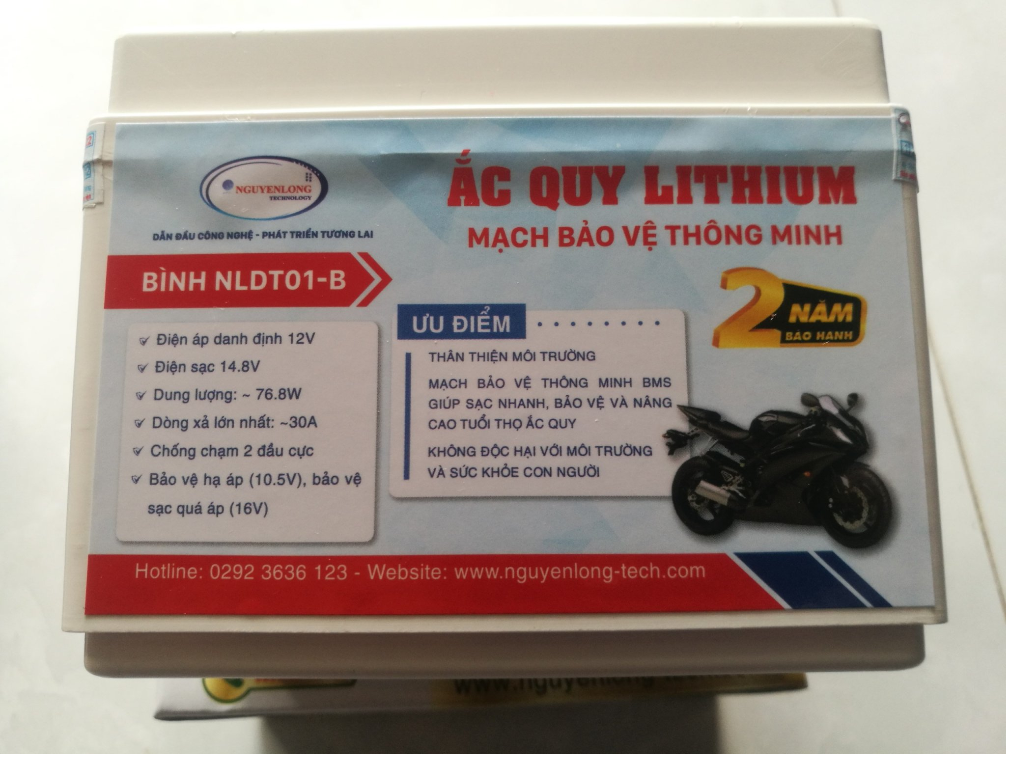 ẮC QUY LITHIUM NLDT01